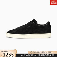 彪馬（PUMA）彪馬男女款休閑運動(dòng)板鞋絨面麂皮經(jīng)典潮奢秋冬美國直郵393325秋冬 PUMA Black-PUMA Black 10