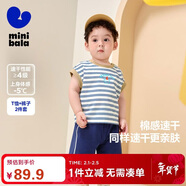 迷你巴拉短袖套裝男女童寶寶透氣童裝夏長(cháng)褲防蚊褲t恤兩件套