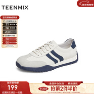 天美意男鞋【199元】抄底價(jià)限量清倉，比內購還劃算，賣(mài)完即止 ESV16BM5藍色 38