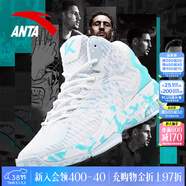 安踏KT3 team｜籃球鞋男春夏季湯普森防滑減震男戶(hù)外實(shí)戰比賽運動(dòng)鞋子 【KT3 TEAM高幫款】安踏白/泳池藍-3 41