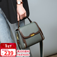 YUYULA包包女包牛皮單肩斜挎包品牌媽媽包中年生日情人節禮物送女友老婆