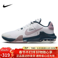 耐克（NIKE）男子籃球鞋AIR MAX IMPACT4運動(dòng)鞋DM1124-102白紫44.5