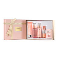 自然堂（CHANDO）彈嫩緊致抗皺套裝 補水保濕淡紋護膚品水乳護膚品生日女神節禮物 彈嫩潔水乳精禮盒