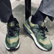 NEW BALANCESTONE ISLANDxNew Balance新百倫NB574綠色跑鞋 U574LGIL 綠色(U574LGIL) 41.5
