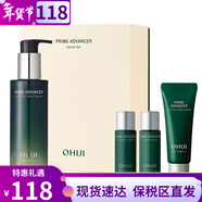 歐蕙（OHUI）歐惠潔面乳泡沫潔顏膏奇跡水分保濕深層清潔 細致毛孔女節日禮物 多效活妍小綠瓶洗面奶4件套 280ml