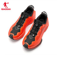 喬丹【商場(chǎng)同款】御山PRO長(cháng)距離越野跑步鞋男鞋 舒適透氣減震運動(dòng)鞋男 珊瑚橙/黑色 40.5