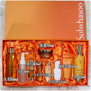 雪花秀新雪花秀水乳套裝補水保濕精華面霜套盒兩件三件套送女友生日禮物 新款御時(shí)緊顏人參套盒