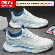 回力(Warrior)鞋子男款新年禮物運動(dòng)男士休閑男鞋 G497C 白/綠 43