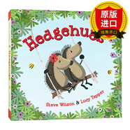 【正版】英文原版 Hedgehugs 刺猬 紙板書(shū) 進(jìn)口英語(yǔ)原版書(shū)籍9781627794138 全英文版