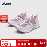 亞瑟士（asics）童鞋春夏涼鞋緩沖中底耐磨透氣舒適運動(dòng)鞋1014A355 500 35