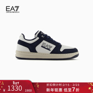 EMPORIO ARMANI/阿瑪尼官方旗艦【新年禮物】EA7/男女運動(dòng)滑板鞋 MZ157-藏青色/白色 39.5 ( IT 6.5 | 39 1/3)