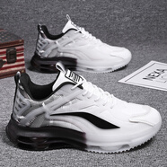 世季酷風(fēng)男鞋夏季鞋子男夏季運動(dòng)鞋網(wǎng)布鞋休閑鞋老爹鞋學(xué)生潮鞋大碼454647 白色 39