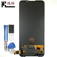 美卓奧圖泰AKEW鴻玲 適用小米黑鯊3手機屏幕xiaomi Sha 總成小米黑鯊3TFT小玻璃黑色