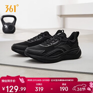 361°運動(dòng)鞋男春季防潑水緩震回彈軟底休閑保暖跑步鞋子672432232-5
