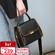 YUYULA包包女包牛皮單肩斜挎包品牌媽媽包中年生日情人節禮物送女友老婆