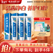 云南白藥經(jīng)典系列牙膏套裝 護齦祛漬潔齒 亮白清新口氣冬青香型165g*3