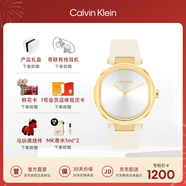 Calvin KleinCK手表雅致款皮帶女士腕表女神節新年禮物25200254