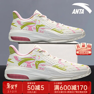 安踏KT3 team｜籃球鞋男冬春季湯普森防滑減震男戶(hù)外實(shí)戰比賽運動(dòng)鞋子 【KT3 TEAM低幫款】白/粉紅/綠-1 42