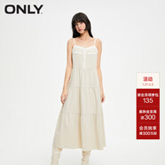 ONLY秋冬時(shí)尚V領(lǐng)蛋糕裙吊帶中長(cháng)款連衣裙女|123407018 C11 仙人掌PEYOTE L 170/88A