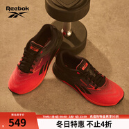 銳步銳步官方25春季新款男女運動(dòng)休閑健身舒適NANO X5綜合訓練鞋 100209363  中性款/黑/紅 38.5