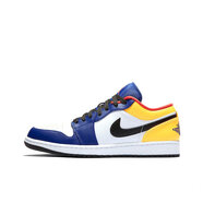 Air Jordan 1 Low黑白熊貓男鞋女鞋AJ1籃球鞋低幫運動(dòng)鞋專(zhuān)業(yè)清洗 AJ湖人藍黃 40.5