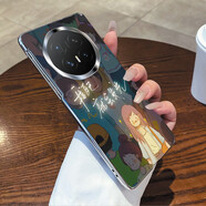 適用榮耀magicv6手機殼會(huì )發(fā)光ins日韓風(fēng)華為matex7/小米mixfold4/vivoxfold5/oppofindn5/三星w26 單邊中軸-電鍍銀-XKK會(huì )發(fā)光 榮耀Magic V6