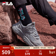 FILA斐樂(lè )女鞋跑步鞋火星二代復古老爹鞋運動(dòng)鞋休閑慢跑鞋FILA MARS Ⅱ 合金灰-AL-F12W131116F 39