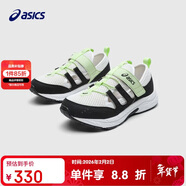 亞瑟士（asics）童鞋春夏涼鞋緩沖中底耐磨透氣舒適運動(dòng)鞋1014A355 100 31.5