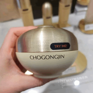 降立彤現貨韓國謎尚missha美思韓方金雪人參水乳面霜精華套醫用 金雪眼霜30ml