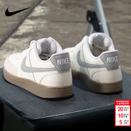 耐克（NIKE）男鞋板鞋 2026新款春季時(shí)尚運動(dòng)鞋舒適耐磨低幫運動(dòng)休閑鞋滑板鞋 COURT/灰白 42