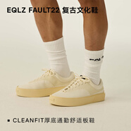 EQLZ義闊官方EQUALIZER FAULT22情侶低幫板鞋男款耐磨透氣女無(wú)中生有 鷺白 42.5