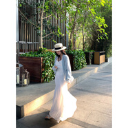 pusumede慵懶定格|蝙蝠袖針織開(kāi)衫女馬海毛外套 淺藍色預售 S