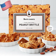 現貨 美國禮品See's Candies喜詩(shī)花生脆片糖巴菲特禮盒回國送禮 注意：小盒大概手機大小，中盒大概ipad大小
