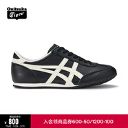 Onitsuka Tiger鬼塚虎運動(dòng)休閑鞋時(shí)尚百搭低幫休閑男女鞋子MACHU RACER 黑色 39.5