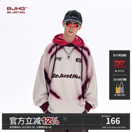 BJHG不計后果 美式球衣長(cháng)袖T恤女春潮牌賽車(chē)風(fēng)情侶裝運動(dòng)衛衣打底衫男 石膏白 XL