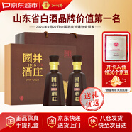 扳倒井國井1915酒莊紀念酒濃香型白酒 53度500ml*2瓶禮盒裝白酒送禮品袋