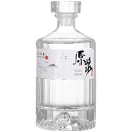 神瓶八玻（SPBB）高端酒瓶透明空酒瓶無(wú)鉛透明玻璃瓶各種裝白酒瓶高檔空瓶密封酒罐 2斤裝大山透明一只空瓶 1000ml