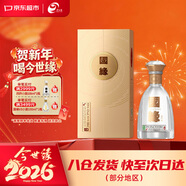 今世緣國緣對開(kāi) 柔雅型白酒 42度 500ml 單瓶裝