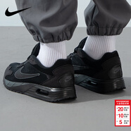 耐克（NIKE）男鞋 2026新款春季air max運動(dòng)鞋輕舒適休閑鞋耐磨緩震氣墊跑步鞋 DX3666-010/黑色 44