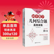 周計劃：初中數學(xué)幾何綜合題高效訓練（8年級）