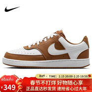耐克NIKE運動(dòng)休閑鞋女子減震COURT VISION LO運動(dòng)鞋DH3158-200褐白36