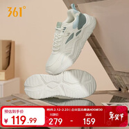 361°運動(dòng)鞋女春夏季革面厚底增高休閑通勤老爹跑步鞋子女682446727-1