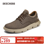 斯凱奇（Skechers）男士休閑鞋204907 棕色/BRN 45.5