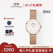 丹尼爾惠靈頓（DanielWellington）DW女士手表輕奢流金簡(jiǎn)約石英歐美腕表送女友新年禮物DW219