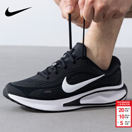 耐克（NIKE）男鞋復古跑鞋2026新款春季時(shí)尚潮流運動(dòng)鞋舒適耐磨輕便復古跑步鞋 黑-白-001 42