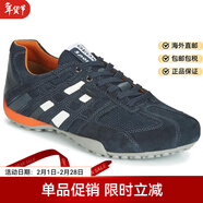 健樂(lè )士健樂(lè )士（GEOX）男鞋子經(jīng)典休閑板鞋球鞋透氣春秋新款2025新款 藍色U4207K02214C4002 42