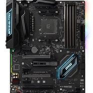 MSI微星暗黑主板X(qián)370 gaming pro carbon游戲電競辦公CPU支持AMD3500X 5500 5600