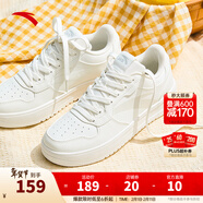 安踏輕松板鞋厚底小白鞋女鞋2026春季學(xué)生增高百搭運動(dòng)鞋子輕便休閑鞋 【店鋪爆款】紙莎白-2 37.5
