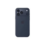 APPLE/Apple蘋(píng)果17promax手機殼iphone17pro液態(tài)硅膠殼Air動(dòng)畫(huà)MagSafe磁吸透明保護套簡(jiǎn)約全包防摔殼 午夜藍色【帶相機按鍵】 iPhone17Pro