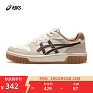 亞瑟士ASICS運動(dòng)休閑鞋男女同款板鞋復古時(shí)尚運動(dòng)鞋COURT MZ 2.0 奶白色/卡其色 37
